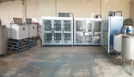 ماست بندی 1000 لیتری نیمه صنعتی