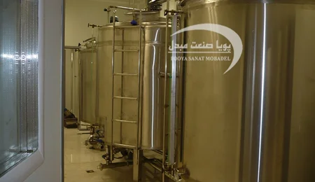 مخزن استیل 3000 لیتری دو جداره