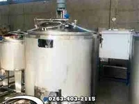 مخزن استیل حمل دوجداره