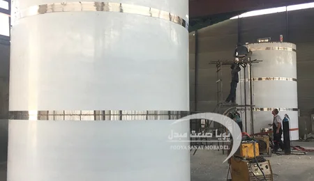 مخزن استیل 30000 لیتری دو جداره