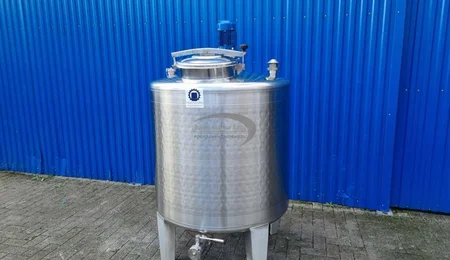 میکسر استیل 500 لیتری 304 تک جداره