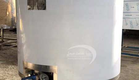 مخزن سه جداره استیل 1000 لیتری